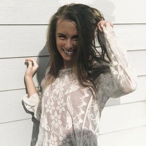 Free People Sheer Top